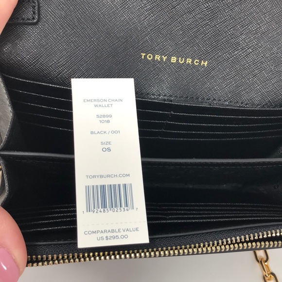 NWT Tory Burch Emerson chain wallet crossbody - Picture 6 of 8
